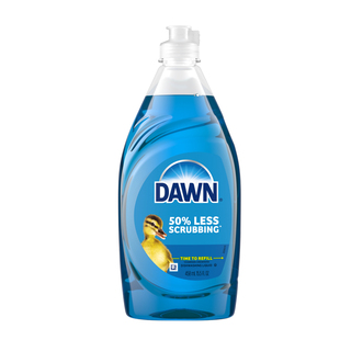 包邮美国DAWN滴然超浓缩洗洁精3倍去油厨房餐具宠物通用171ml1瓶