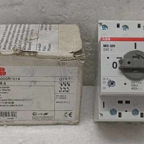 ONE PC NEW ABB 1SAM150000R1014 MS325 25.0 MANUAL MOTOR START