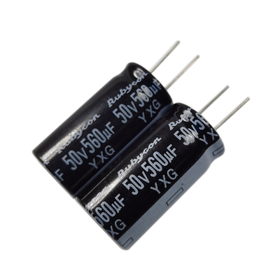 10只50V560UF红宝石YXG切脚高频电源主板滤波固定电解电容器13*25