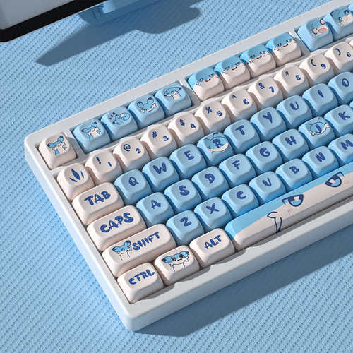 密探疾旋鼬MOT可爱键帽PBT材质热升华工艺球帽75/98/s99 X80 X100