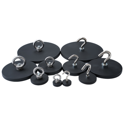 包胶挂钩磁铁无伤吸附不留痕迹