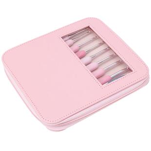 钩针收纳包工具套装勾针手工diy编织包包毛衣材料包毛线防滑钩针