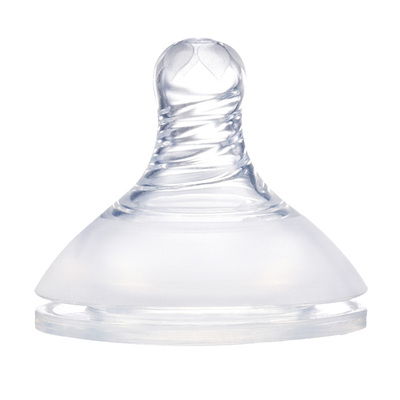 宽口径通用奶嘴硅胶柔软仿真母乳