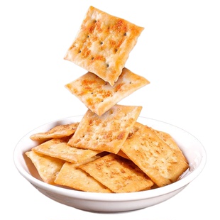 苏打小饼干葱爆鸡汁火爆鱿鱼味酥脆小吃办公室休闲零食品网红爆款