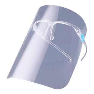 momoup厨房炒菜防油烟防油溅面罩女士全脸部防护做饭面部护脸神器