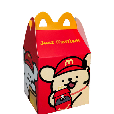 创意麦当劳喜糖盒子结婚礼糖果盒