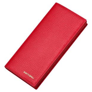 钱包女长款真皮2025新款软牛皮防消磁商务皮夹小包手拿包女款钱夹