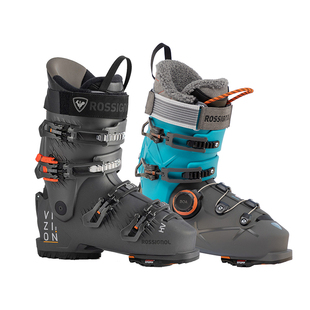 ROSSIGNOL金鸡双板滑雪鞋男款中高硬度STEP IN快穿VIZION 100/120