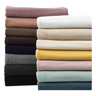 加厚双面德绒布料加绒秋冬保暖内衣家居服打底衫裤子服装弹力面料