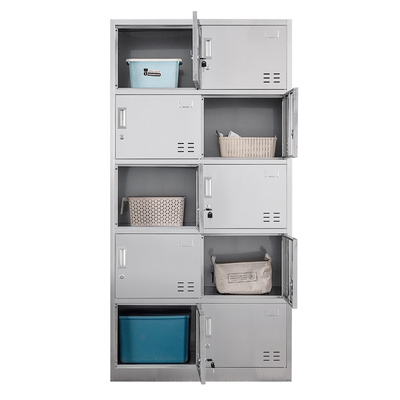 定制不锈钢防锈带锁多门更衣柜