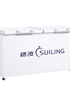 穗凌双温双机冷藏冷冻大容量冰箱