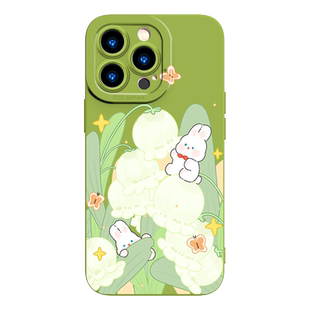 适用于苹果14promax手机壳15新款女iPhone17pro无图案plus直边透明12mini软硅胶ip11全包xs/xr防摔7/8p超薄6s