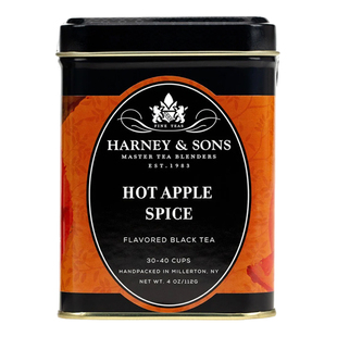 Harney Sons哈尼桑尔丝苹果肉桂红茶茶叶调味茶进口养胃果茶112g
