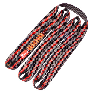 攀岩登山扁带高强度耐磨高承重锚点快挂连接保护带编带安全绳装备