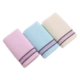 4条装京京纯棉毛巾薄款洗脸冲凉男女合家适用舒适100%棉洗澡毛巾