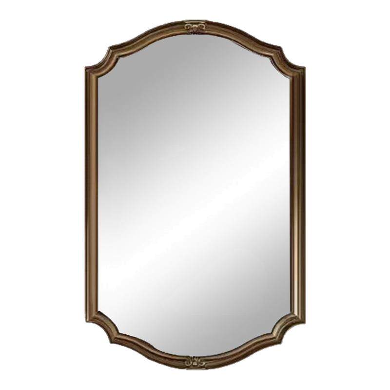法式复古浴室镜子智能带灯不规则