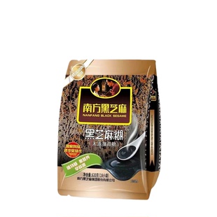 南方黑芝麻无添加蔗糖黑芝麻糊630g装谷物冲饮糊早餐代餐养发暖胃
