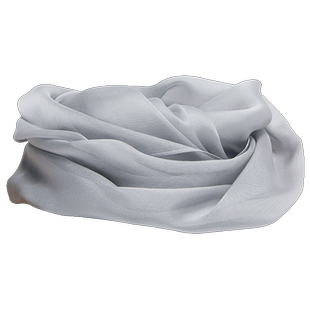 丝巾女夏季桑蚕丝纯色防晒空调长款真丝防紫外线脖套围脖灰色围巾