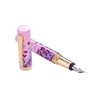 Campo Marzio凯博意大利真爱口红钢笔墨囊铱金笔小清新多彩色短钢笔女士专用送礼生日礼物