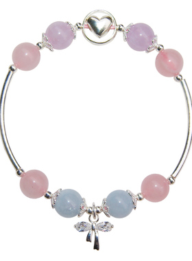 天然手链手串水晶灰捕梦网猫眼