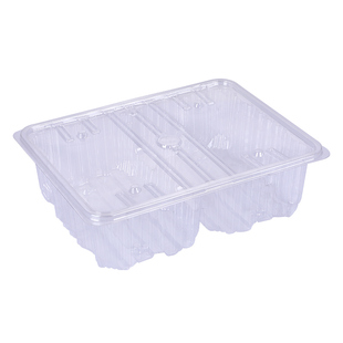 一次性透明西点盒曲奇饼干糕点烘焙包装盒桃酥麻花打包盒塑料盒子