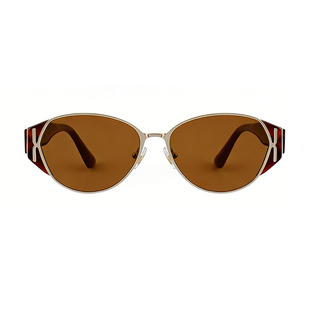 自动感光变色近视太阳眼镜女高级感带度数可配复古老钱风猫眼墨镜