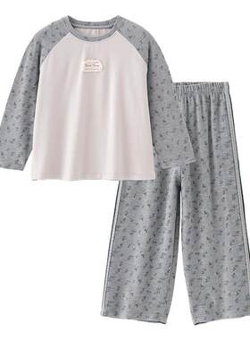2025小黑托昵女童家居服套装