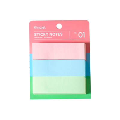 Kingjet莫兰迪彩色便利贴