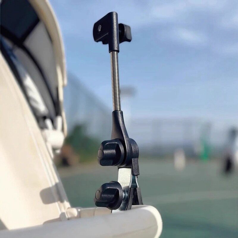 婴儿车遮阳伞固定器宝宝推车雨伞儿童电动车支架遛娃防晒伞神器夹