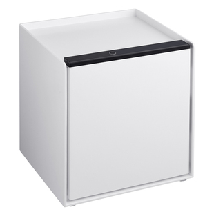 crmcr卡唛床头柜保险箱一体家用防盗保险柜家用2026新款支持涂鸦app控制指纹保管箱入衣柜嵌入式可固定45高