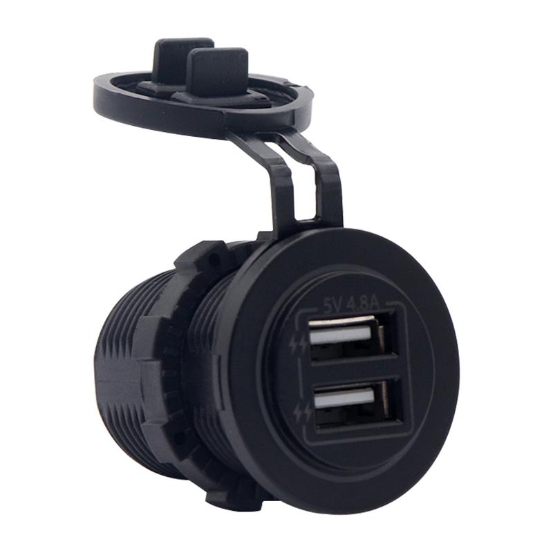改装车usb配件12v-24v手机充电器