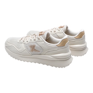 特步男鞋春季2026新款跑步鞋男士白色休闲鞋子网面透气轻便运动鞋