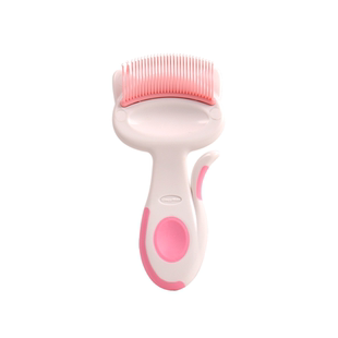 多格漫cc猫咪梳子弯角梳猫猫去浮毛开结狗狗毛清理器专用刷子撸猫