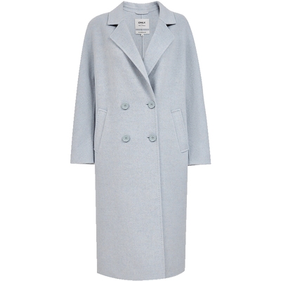 ONLY中长款毛呢大衣