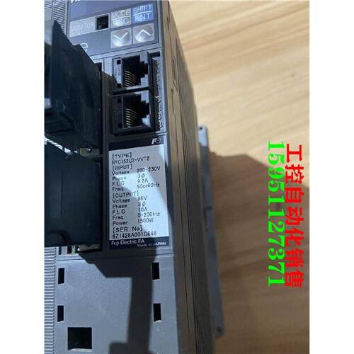 议价拆机驱动伺OHX器 RYC52C3量-V1VT2 1.5KW 实服物 保证质现货包好