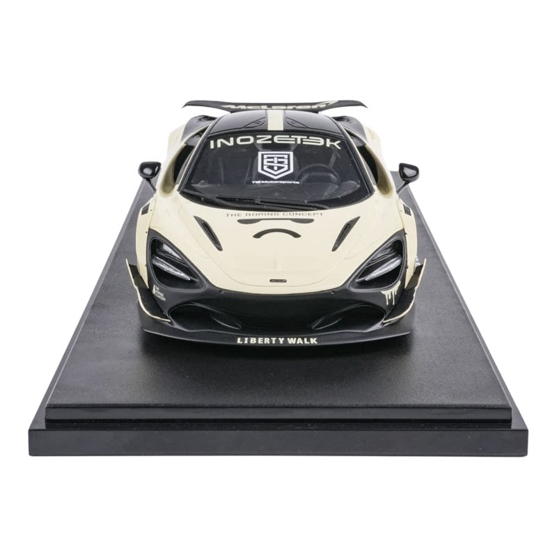迈凯伦720S LB宽体改 TBC雪糕筒 GT SPIRIT 1:18 961树脂汽车模型