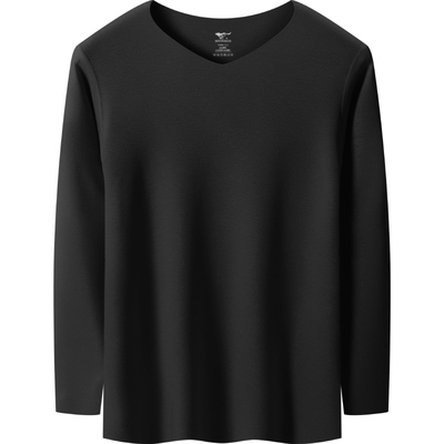 七匹狼德绒保暖内衣男士发热秋衣