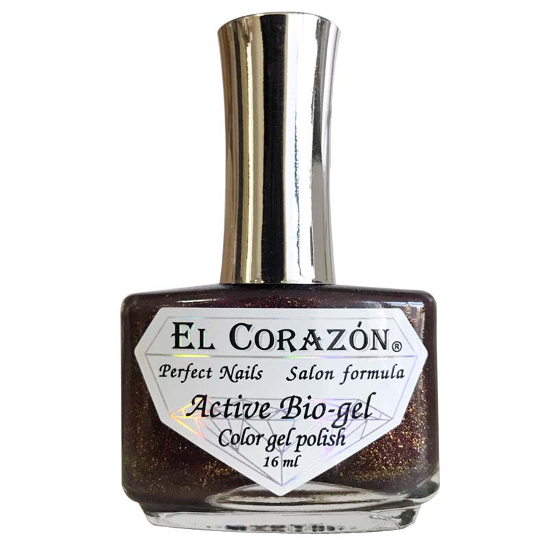 俄罗斯El corazon彩色指甲油16ML 易上色涂抹 夏季热卖色快干持久