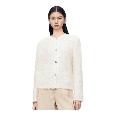 THELAWN开衫肌理上衣休闲时尚