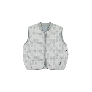 【商场同款】英氏儿童羽绒服冬季季保暖男童抗菌羽绒马甲超韧绒