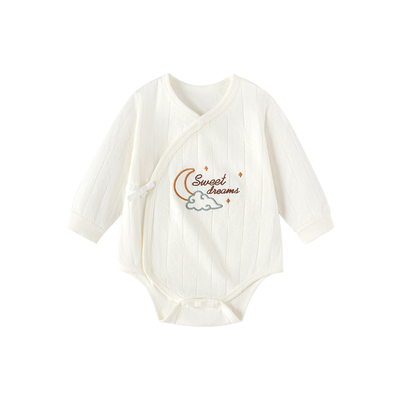 【清仓】babylove新生儿包屁衣春秋纯棉睡衣宝宝三角哈衣婴儿衣服