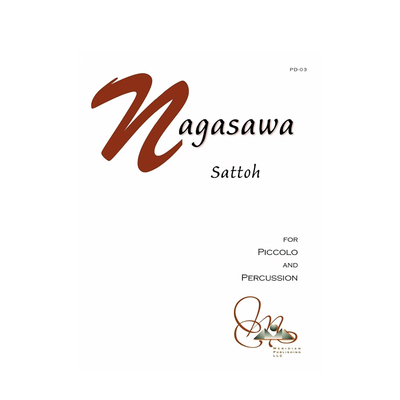 长泽 萨托 短笛和打击乐器 Alry原版乐谱书 Katsutoshi Nagasawa Sattoh for Piccolo and Percussion PD 03