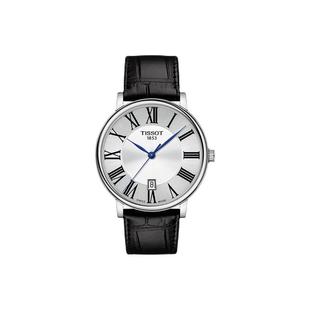 【自营】Tissot天梭卡森臻我系列石英皮带男表瑞士手表男款石英表