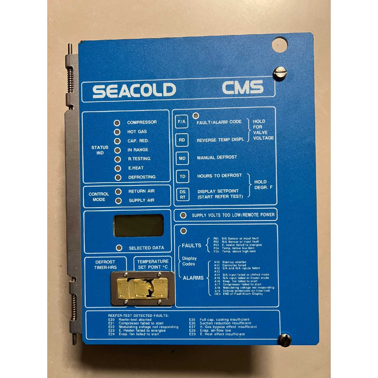 【议价-可维修】CMS-01 SEACOLD 制冷控制器 V1 97 全新/二手均有