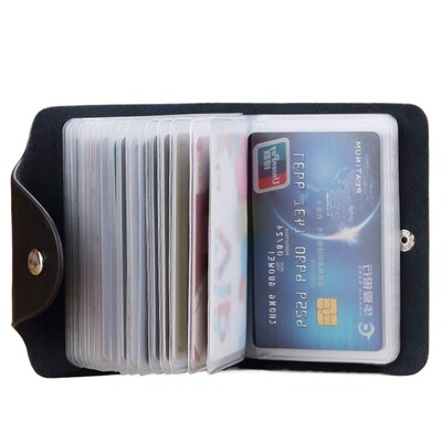 放卡的卡包真软皮精致高档多卡位