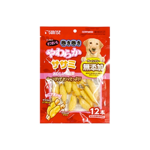 sunrise盛来知细棒绕鸡肉鸡肝 小圆片 磨牙洁齿奖励美味狗零食