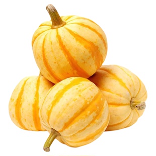 【千牛优福】小金瓜1颗 迷你桔瓜酒店黄金贝贝南瓜盅万圣节太阳果