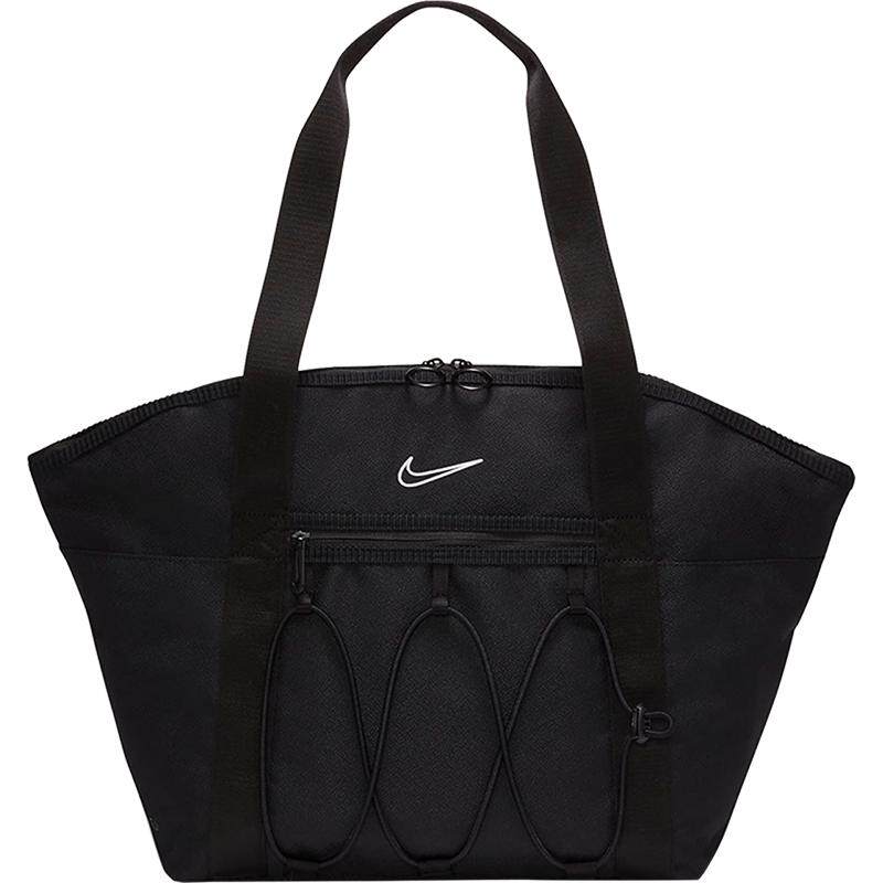 Nike耐克女单肩包托特包腋下包黑色挎包手拎包健身运动包潮CV0063