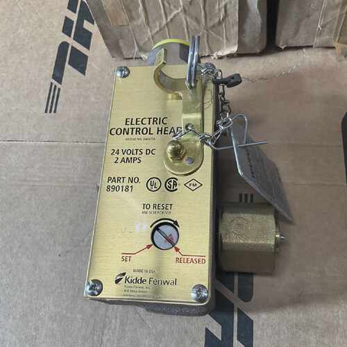KIDDE FENWAL ELECTRIC CONTROL HEAD ,890181