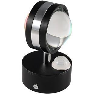 人体感应壁灯背景墙灯客厅走廊过道入户门感应壁灯楼梯玄关灯射灯